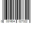 Barcode Image for UPC code 0031604027322