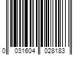 Barcode Image for UPC code 0031604028183