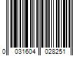 Barcode Image for UPC code 0031604028251