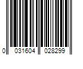 Barcode Image for UPC code 0031604028299