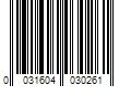 Barcode Image for UPC code 0031604030261