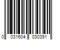 Barcode Image for UPC code 0031604030391