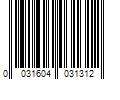 Barcode Image for UPC code 0031604031312