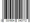 Barcode Image for UPC code 0031604040772. Product Name: 