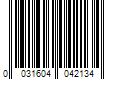 Barcode Image for UPC code 0031604042134