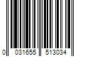 Barcode Image for UPC code 0031655513034