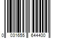 Barcode Image for UPC code 0031655644400