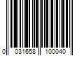 Barcode Image for UPC code 0031658100040