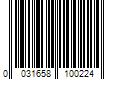 Barcode Image for UPC code 0031658100224