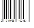 Barcode Image for UPC code 0031658102433