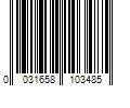 Barcode Image for UPC code 0031658103485