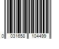 Barcode Image for UPC code 0031658104499