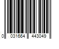 Barcode Image for UPC code 0031664443049