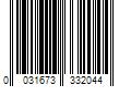 Barcode Image for UPC code 0031673332044