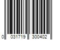 Barcode Image for UPC code 0031719300402