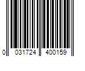 Barcode Image for UPC code 0031724400159