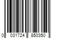 Barcode Image for UPC code 0031724850350