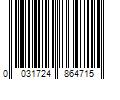 Barcode Image for UPC code 0031724864715