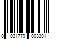 Barcode Image for UPC code 0031779003381