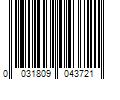 Barcode Image for UPC code 0031809043721