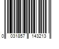 Barcode Image for UPC code 0031857143213