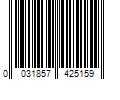 Barcode Image for UPC code 0031857425159