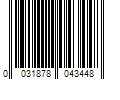 Barcode Image for UPC code 0031878043448