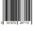 Barcode Image for UPC code 0031878267110