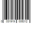 Barcode Image for UPC code 0031919005312