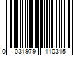 Barcode Image for UPC code 0031979110315