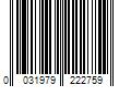 Barcode Image for UPC code 0031979222759