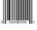 Barcode Image for UPC code 003200000290