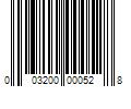 Barcode Image for UPC code 003200000528