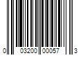 Barcode Image for UPC code 003200000573