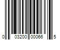 Barcode Image for UPC code 003200000665