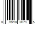 Barcode Image for UPC code 003200000795