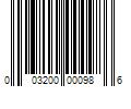 Barcode Image for UPC code 003200000986