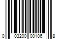 Barcode Image for UPC code 003200001068