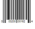 Barcode Image for UPC code 003200001624