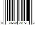 Barcode Image for UPC code 003200001723