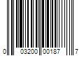 Barcode Image for UPC code 003200001877