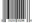 Barcode Image for UPC code 003200002966