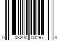 Barcode Image for UPC code 003200002973