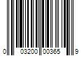 Barcode Image for UPC code 003200003659