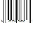 Barcode Image for UPC code 003200003901