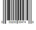 Barcode Image for UPC code 003200004748