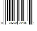 Barcode Image for UPC code 003200004861