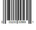 Barcode Image for UPC code 003200005691