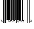 Barcode Image for UPC code 003200005776