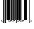 Barcode Image for UPC code 003200006308